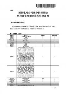 国网入围