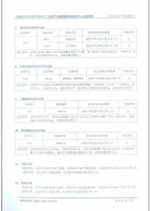 产品检验报告