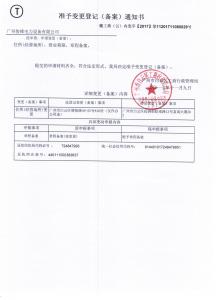 变更登记