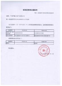变更登记资料