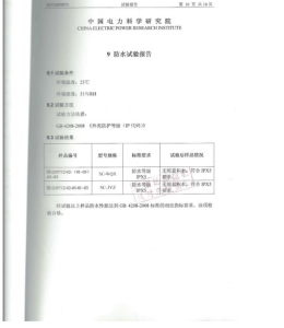 产品检验报告