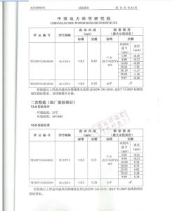 产品检验报告