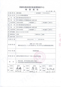 产品检测报告