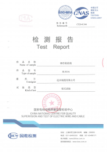 产品检验报告